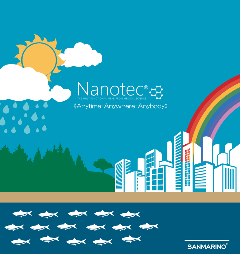 SANMARINO NanotecR THE MULTIFUNCTIONAL WEAR FROM MEDICAL SCIENCE