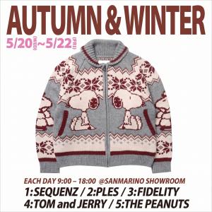SEQUENZ / PLES / FIDELITY STANDARD SURPLUS 26AW展示会開催のお知らせのサムネイル画像
